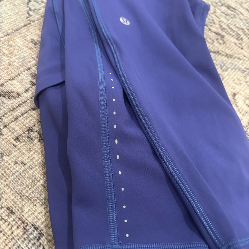 Lululemon Swift Speed HighRise Tight 28” SZ 6 Brushed Luxtreme Larkspur Like new - Picture 6 of 13